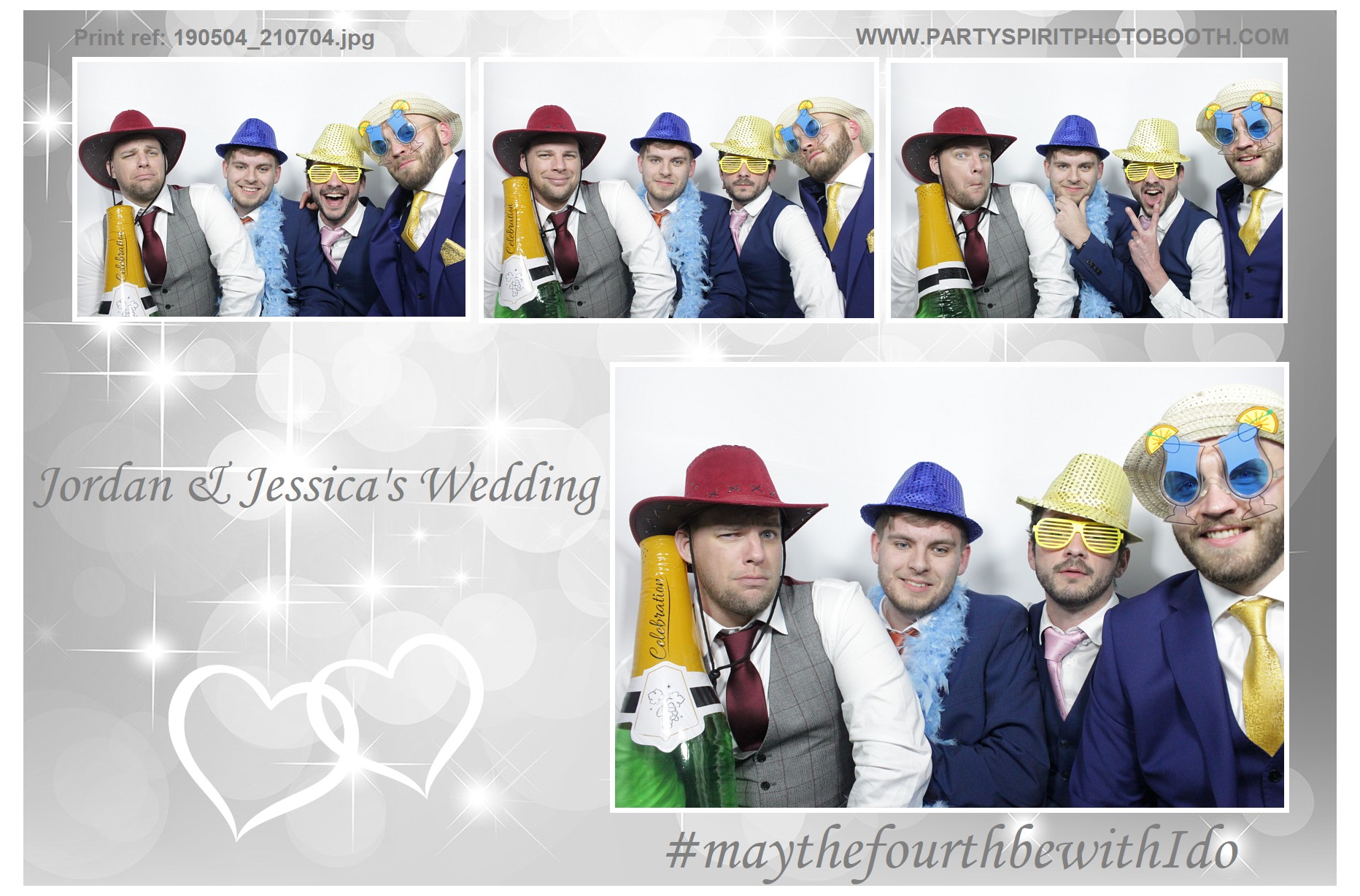 Jordan and Jessica's Wedding | View more photos from the event at gallery.partyspiritphotobooth.com/u/PartySpiritPhotoBooth/Jordan-and-Jessicas-Wedding